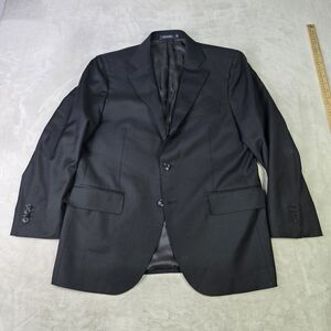 Suitsupply Blazer Jacket Men 42S La Spalla Black Wool Vitale Barberis Canonico